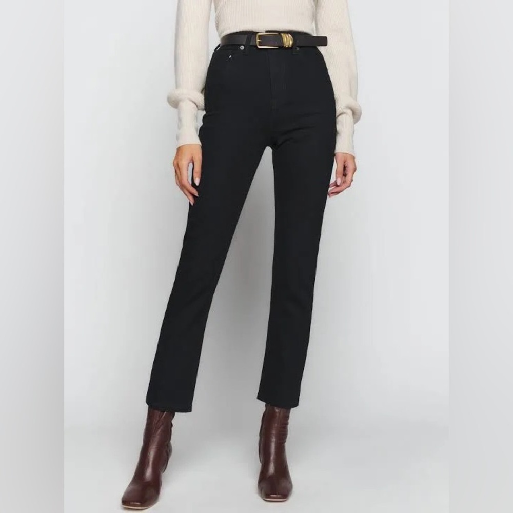 Ref jeans Liza faded black crop size 26